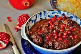 Khoresh-e Fesenjān (Persian Walnut and Pomegranate Chicken)