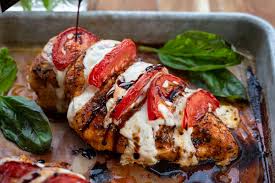 Hasselback Chicken Caprese (Air Fryer)