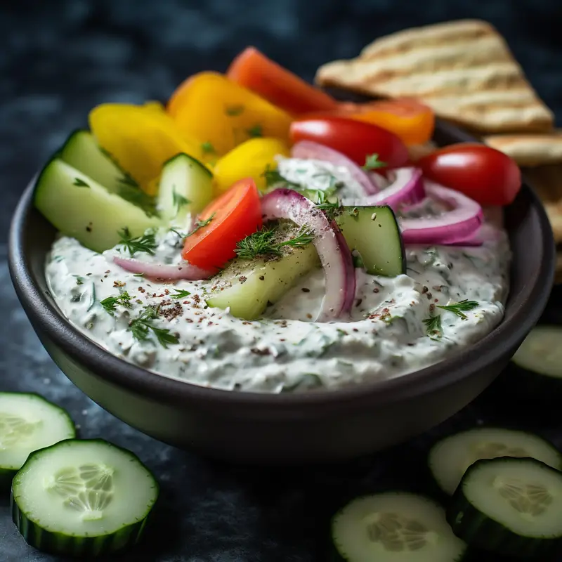 Tzatziki (Greek Cucumber-Yogurt Sauce)