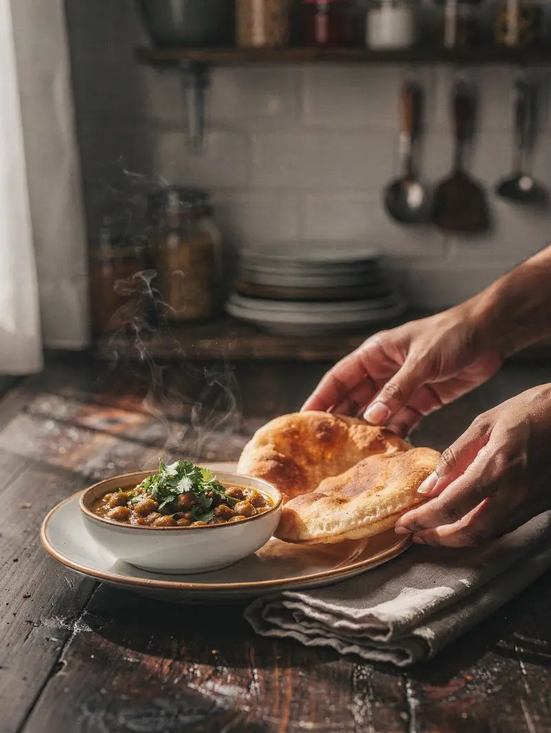 Slow-Cooked Lamb Curry with Tomatoes, Garlic and Garam Masala